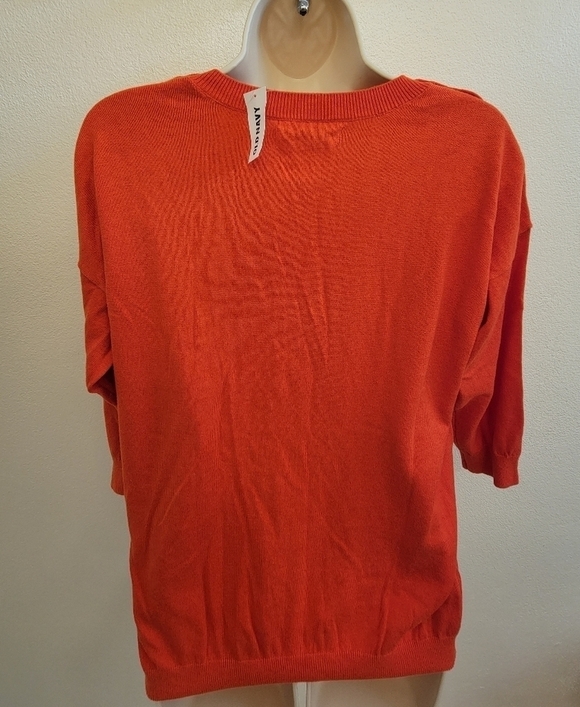 NWT Old Navy Ladies V Neck Short Sleeve Sweater - Picture 6 of 6